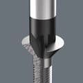 De Wera Black Point Punt en een geavanceerd hardingsproces garanderen een lange levensduur van de punt, verhoogde bescherming tegen corrosie en nauwkeurige pasvorm.