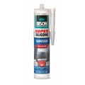 6302411 Bison Super Silicone Sanitary White Cartridge 300 ml NL/FR
