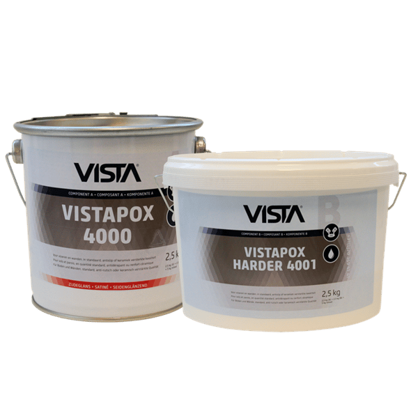 Vistapox harder 4001 gewone harder 2.5 kg set