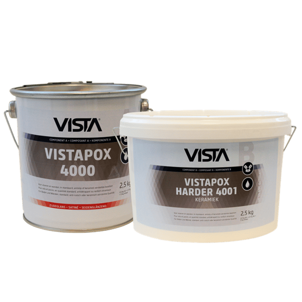 Vistapox keramiek harder 2,5 kg.