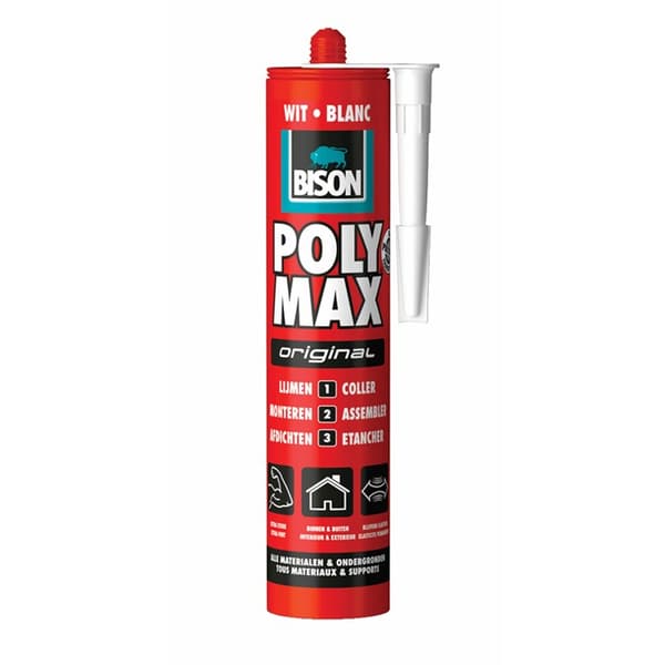 6306553 BS Poly Max® Original Cartridge 425 g White NL/FR