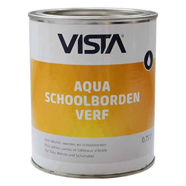 Vista Aqua Schoolbordenverf 0.75 ltr.