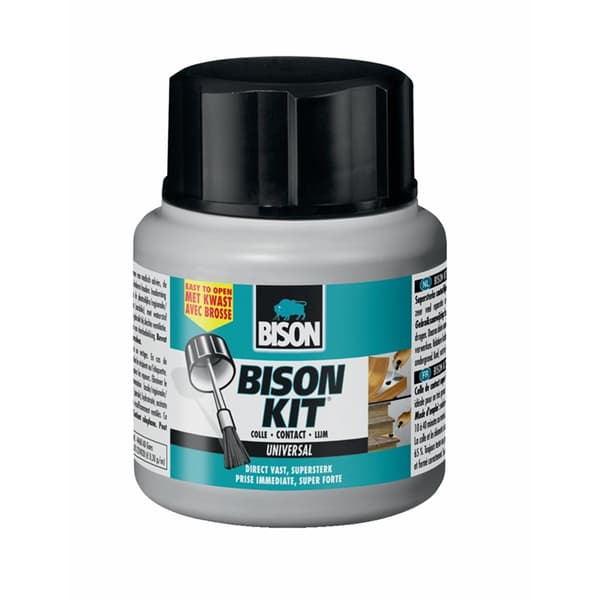 6300543 BS Bison Kit® pot with brush 125 ml NL/FR