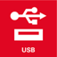 USB-aansluiting: twee snelle USB-aansluitingen voor het laden van en werken met USB-apparaten