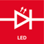 LED-Powerlicht: zeer goede lichtsterkte dankzij krachtige Power-LED